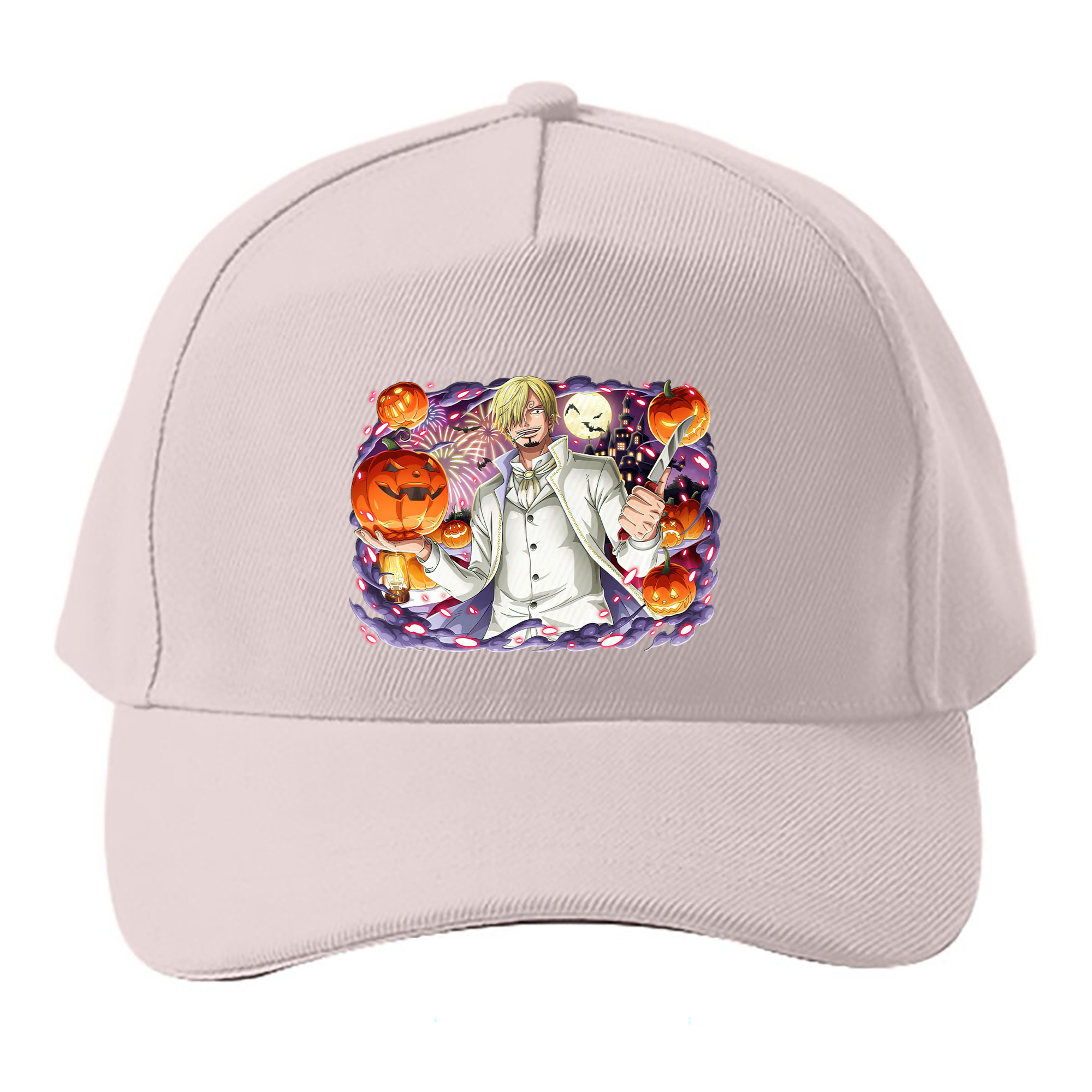 （画像用） ワンピース サンジ ONE PIECE Sanji ベースボールキャップ 綿100％ 男女兼用 帽子 スポーツ